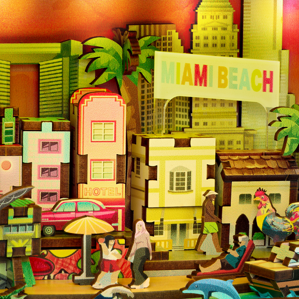Miami 3D Puzzle