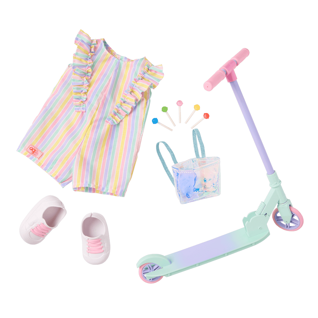 Rainbow Doll Outfit