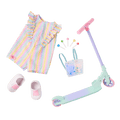 Rainbow Doll Outfit