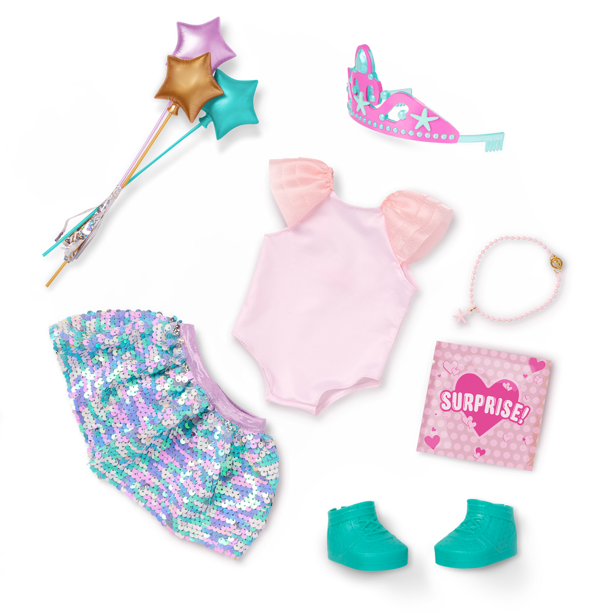Sequin Surprise Doll Outfit