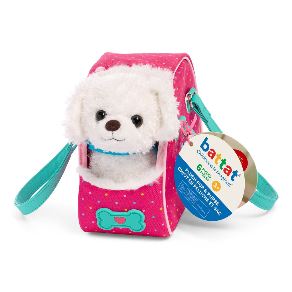 Plush Pup and Purse