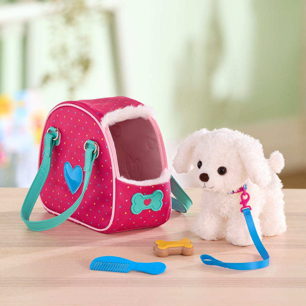Plush Pup and Purse