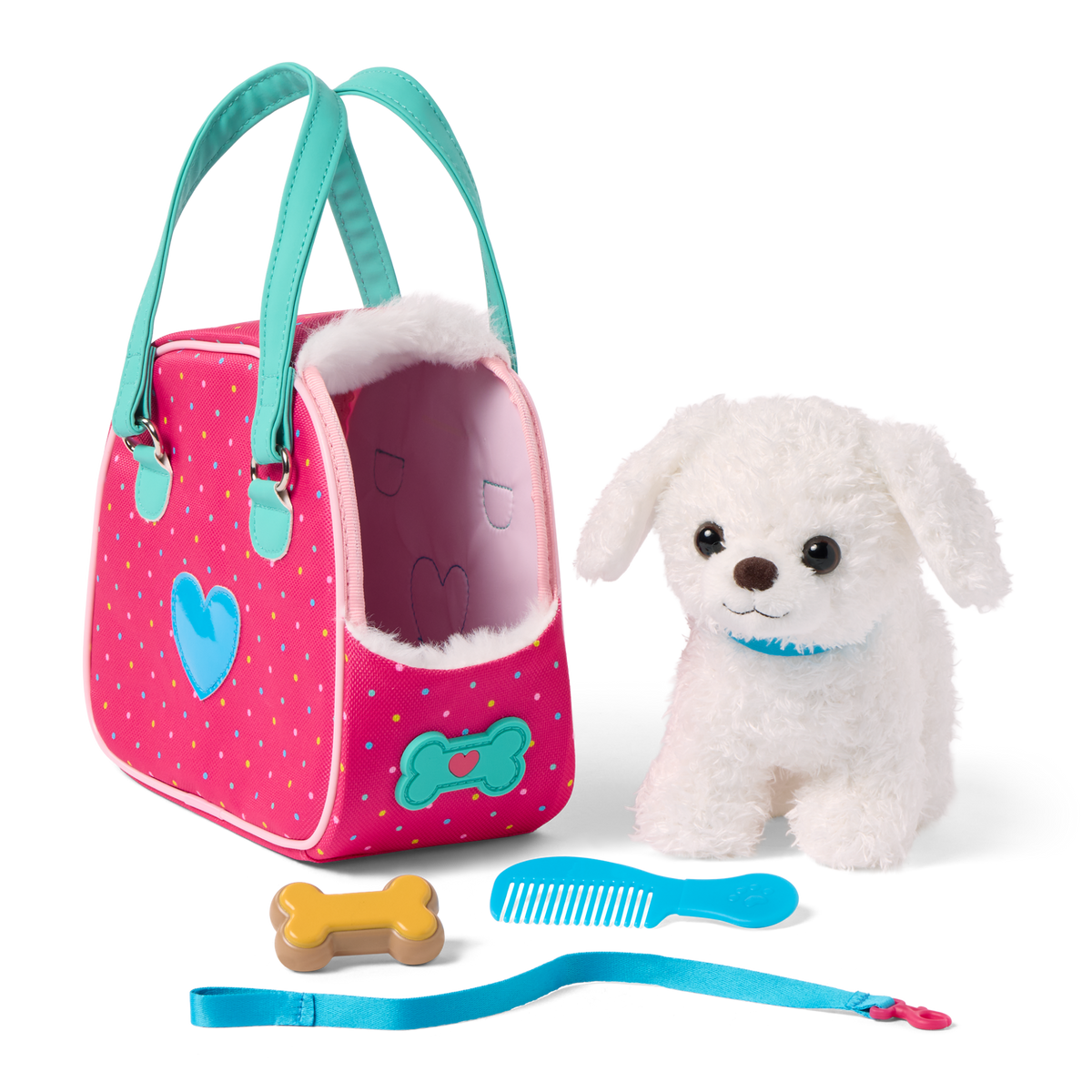 Plush Pup and Purse