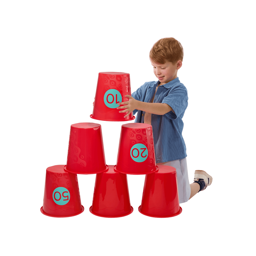Toss and Topple Buckets