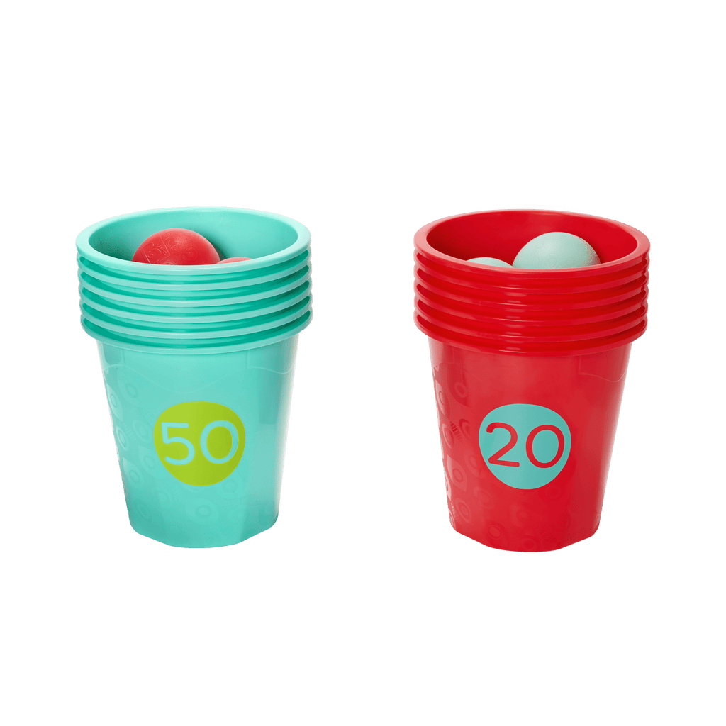 Toss and Topple Buckets