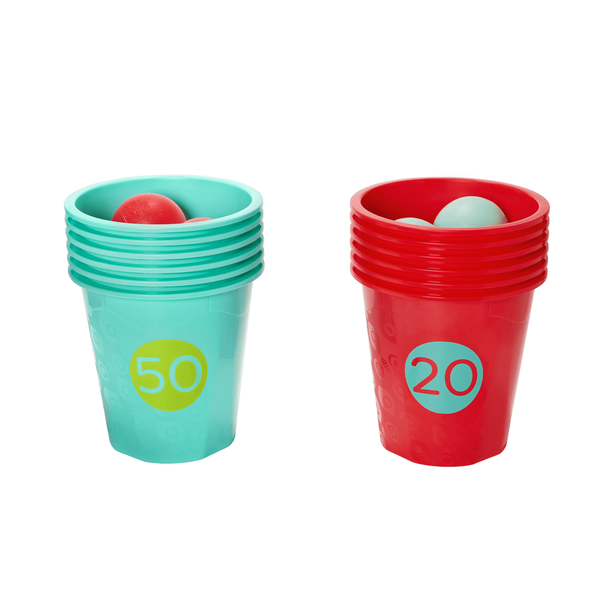 Toss and Topple Buckets