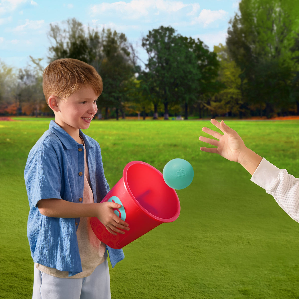 Toss and Topple Buckets