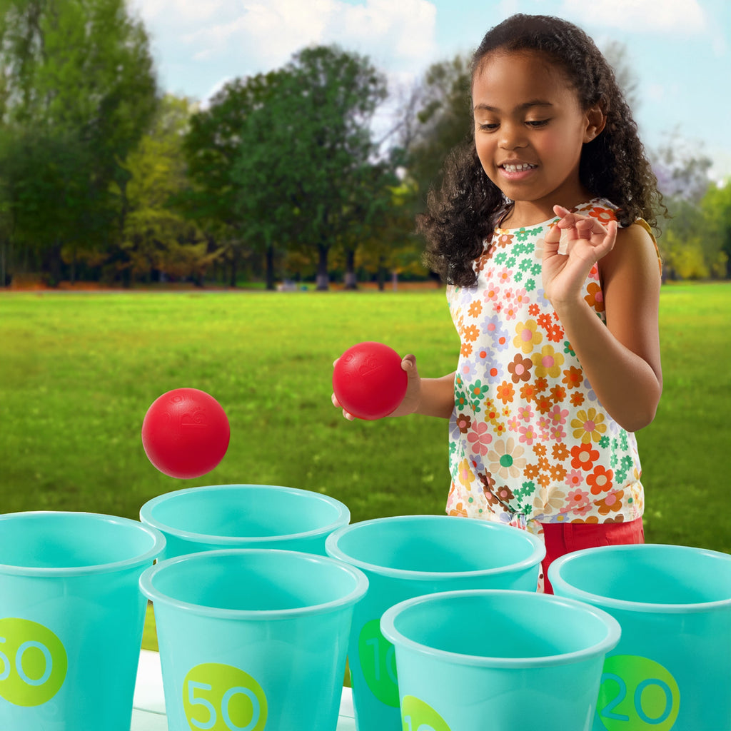 Toss and Topple Buckets