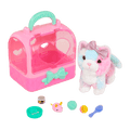 Plush Cat Carrier Set