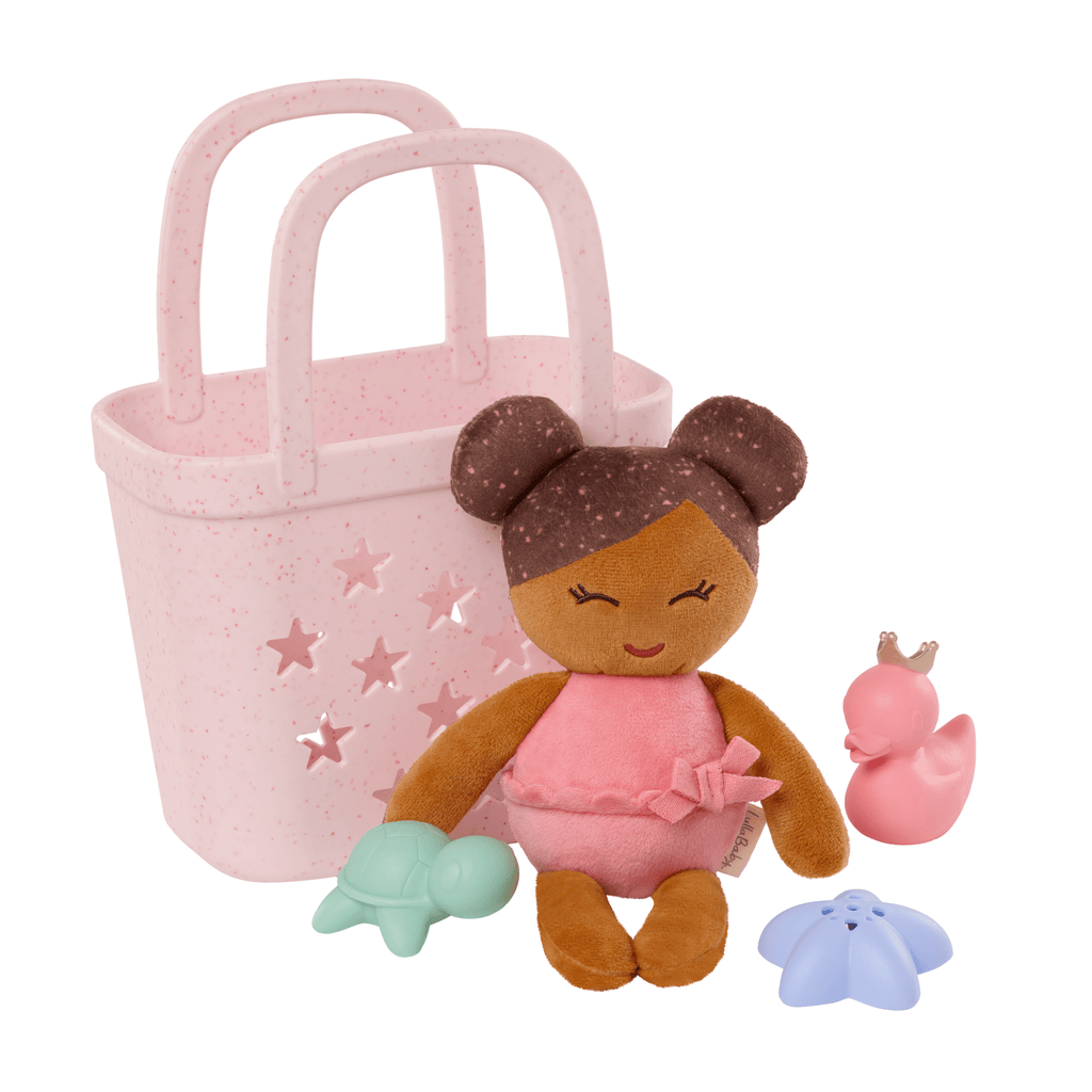 Bath Doll and Basket