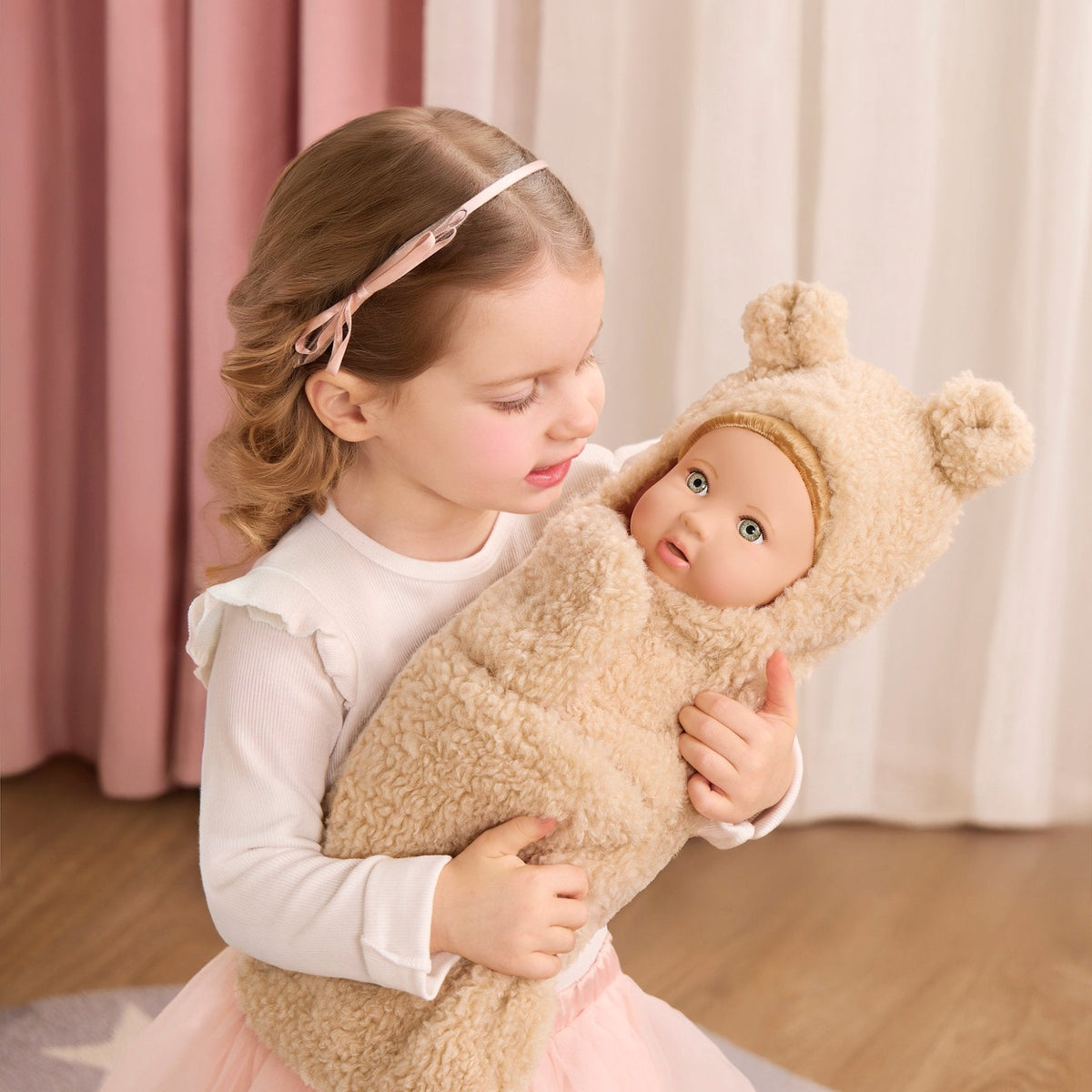 Baby Doll Cuddler Set