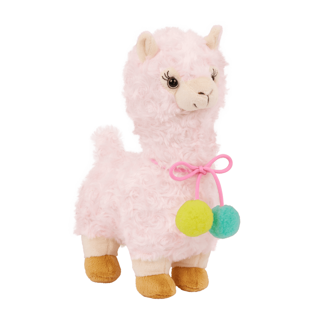 Striped Bag and Llama